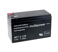 Batterie de net Batterie au plomb (MULTIPOWER - 12B compatible avec Panasonic type LC de r127r2pg1, 12 V plomb-acide