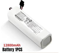 Batterie de rechange 14,4 V - Batterie Li-ion pour robot aspirateur - Haute capacité 12 800 mAh - P2008-4S2P/P2150-4S2P - Compatible avec les modèles 1T, S10, D9, F9, L10 Pro et L10 Plus
