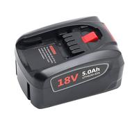 Batterie de Rechange 18V 5.0Ah pour Bosch PBA PSB PSR, pour Outils de la Gamme Verte 18V Maison & Jardin&Système 18V AL1880CV AL1810CV AL1815CV AL1830CV (Non Compatible avec la série Bosch Unlimited)
