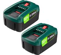 batterie de rechange 18V, capacité 5000mAh, compatible avec Bosch PBA, 2 batterie 5000 MAH