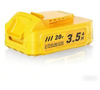 Batterie de rechange 20 V Max - Pack batterie - Capacité 3,5 Ah Li-Ion - Compatible avec les modèles DCBP034, DCB206 et DCB205 - Quantité : 1 pièce - Batterie seule