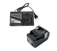 Batterie de rechange 5000 mAh pour Hitachi 18 V BSL1850 + chargeur UC18YFSL, compatible avec batteries coulissantes Li-Ion 14,4 V-18 V BSL1815 BSL1820 BSL1830 BSL1840 BSL1850