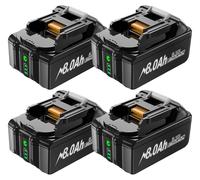 Batterie de rechange, 8 000 mAh, modèles compatibles, 4 8,0 Ah, 18 V-c