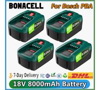 Batterie de rechange aste pour outils électriques Bosch, PBA, AL1880CV, AL1810CV, AL18815CV, AL1830CV, 8000mAh, 18V 1Pcs 8000mAh BAT