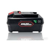 Batterie de rechange au lithium 5,0 Ah compatible avec Parkside 20 V Team Outils et chargeur PLG 20 A1/C1/C3/A3 pour Parkside Pap 20 A1, A2, A3, B1, B3