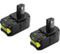Batterie de rechange, capacité 6,0Ah, compatible avec plusieurs modèles, 2pcs 6000