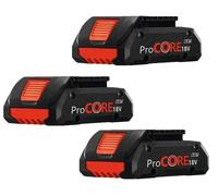 Batterie de rechange, capacité de 6,0 Ah, compatible avec les outils électriques 18 V, 6,0 Ah x 3
