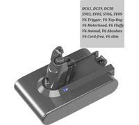 Batterie de rechange, capacité de 6000mAh, compatible avec plusieurs modèles d'aspirateurs, 1pc 6.0 v6