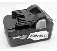 Batterie de rechange Li-ion pour batterie HiKOKI Multi Volt BSL36A18X (18 V 5,0 Ah / 36 V 2,5 Ah) avec 4 indicateurs LED