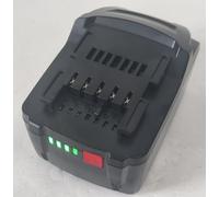 Batterie de rechange LiHD 18 V pour batterie lithium-ion Metabo 5000 mAh, 5,0 Ah 90 Wh haute performance compatible avec Metabo ASC 55, ASC 145, CAS System Outils sans fil (BS 18, SSW 18, WB 18)