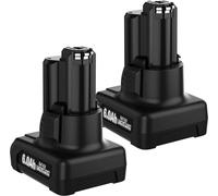 Batterie de rechange pour Bosch 10,8V/12V, capacité 6000mAh, technologie Li-Ion, 2 PACK, 12V