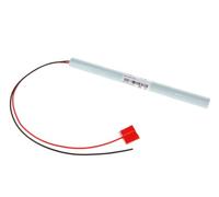 Batterie de rechange pour lampes de secours Saft 804441 400.66.070.557 4 VHT AA L1x4 Mignon AA avec câble de 200 mm éclairage de sécurité unilatéral