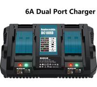 Batterie de rechange pour Makita, BL1830 18V 18650 Li-Ion, compatible avec la série BL1860, rechargeable, noire