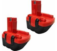 Batterie de rechange pour outils Bosch, capacité 3500mAh, compatible avec plusieurs modèles, pack de 2 3500mAh