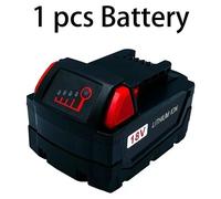 Batterie de rechange pour outils électriques - M18 18 V - Li-Ion - 12 800 mAh - Batterie seule - Cellule prismatique - Couleur M18 18V 1