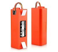 Batterie de rechange pour robot aspirateur - Batterie Li-Ion 14,4 V - Lot de 3 batteries de 9800 mAh - Compatible avec les modèles S5, S6, S7, S50, S51, S55, E35, C10, SC et 1S