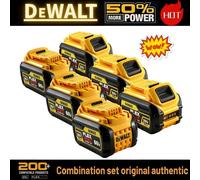 Batterie de remplacement 100% originale 20V 6.0Ah MAX pour outils électriques DeWalt DCB184 DCB181 DCB182 DCB200 20V 5A 6A 18Volt 20v. 20V 2PCS 6Ah-Charger