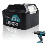 Batterie de remplacement 12V 5000mAh pour outils Makita 12V, modèles BL1041B et BL1040B