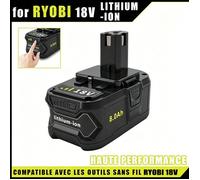 Batterie de remplacement 18 V 8,0 Ah Compatible Ryobi ONE+, Convient pour RB18L25, RB18L40, RB18L50
