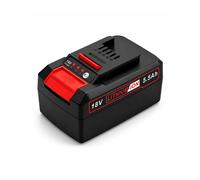 Batterie de remplacement 18V 5,5Ah Li-Ion, compatible avec le système de batteries Einhell Power X-Change, batterie pour outils avec indicateur LED