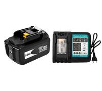Batterie de remplacement, 18V, capacité 8000mAh, chargeur 1X8.0Ah