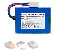 Batterie de remplacement 20 V 4000 mAh pour les robots tondeuses Worx Landriod et Landxcape