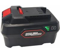 Batterie de remplacement 20V, 5,0 Ah, pour les appareils Parkside X 20V Team, compatible avec les modèles PAP 20 A1/A3/B3