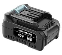 Batterie de remplacement 40V 2500mAh Li-Ion pour Makita BL4020/BL4025