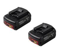 Batterie de remplacement Bosch 18V, capacité 6,0Ah, indicateur LED, 2PACK 6000mAh