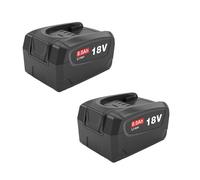 Batterie de Remplacement Bosch PBA 18V 8.0Ah, Haute Capacité | Compatible avec les Perceuses, Scies, Meuleuses du Système PBA Bosch
