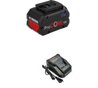 Batterie de remplacement, capacité de 10,0 Ah, technologie de cellule améliorée, 1 chargeur Bosch inclus
