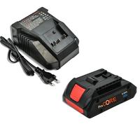 Batterie de remplacement, capacité de 6000 mAh, compatible avec les outils électriques professionnels, chargeur 6,0 Ah, 1 unité