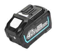 Batterie de remplacement compatible avec batterie Makita 40 V BL4025 BL4040 BL4020 BL4050 BL4060 BL4080F Max XGT, compatible avec les chargeurs Makita 40 V d'origine et les outils électriques sans fil