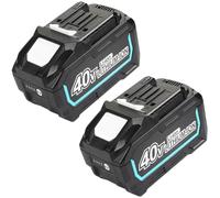 Batterie de remplacement compatible avec batterie Makita 40V BL4025 BL4040 BL4020 BL4050 BL4060 BL4080F Max XGT, compatible avec les chargeurs Makita 40V d'origine et les outils électriques sans fil