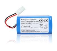 Batterie de Remplacement MXJFYY 14,4 V 3400 mAh Li-ION Compatible avec Xiaomi Mijia G1/Robot Vacuum E12, Mi Robot et Phicomm X3 et Panasonic MC-WRC53, Puppy R30/R30 Pro, R35 et Flyco FC9601/FC9602