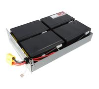 Batterie de remplacement, parfaitement adaptée à la batterie APC-RBC24, pré-assemblée avec câble et connecteur