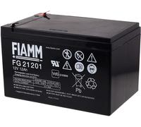 Batterie de remplacement pour FIAMM panneau solaire, ascenseur, machines de nettoyage, éclairages de secours, système d'alarme 12V 12Ah
