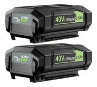 Batterie de remplacement pour Roybi OP40201, 3500mAh, 40V Lithium-Ion, 2Pack 3500mAh