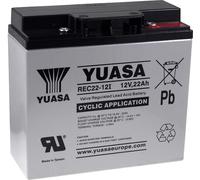 Batterie de remplacement YUASA pour d’alimentation de secours (USV) 12V 22Ah (remplace 17Ah 18Ah 19Ah) cycle stable
