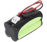 Batterie de secours NiMH 4,8 V max. 800 mAh F2x2 Micro AAA avec câble de 100 mm et prise, remplace Fischer AW-0480-0080-AAA-NM01