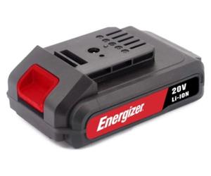 Batterie dededede Lithium Ion Energizer de 20 V et 2 A, Compatibleavec les outils électriques, 40 WH, Charge rapide en 60 min, Compacte et légère.