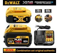 Batterie DeWALT 100% originale 20V/60V 6Ah 9Ah MAX FlexVolt pour outil électrique DCB606 DCB205 DCB206 DCB209 DCB182 avec batterie BATTERY 60V 9AH X2