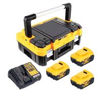 Batterie DeWalt DCB 184, 18 V, 5,0 Ah / 5000 mAh, technologie XR Li-Ion, avec indicateur de niveau de charge