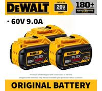 Batterie Dewalt originale 100% authentique 20V/60V 9.0Ah MAX 9000mAh FlexVolt DCB609 DCB202 DCB205 DCB206 DCB209 Outil électrique Li-Ion disponible DW 20V2Ah x1