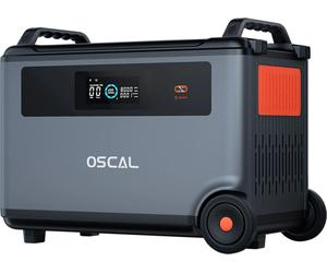 Batterie d'extension OSCAL BP3600 3600 Wh, batterie d'extension LiFePO4 pour PowerMax 3600 (ne peut pas être e séparément)