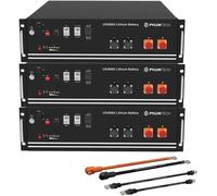Batterie domestique de 10,5 kWh - Batterie LiFePO4 48V - 32 kg - Conception compacte et modulaire pour le stockage d'énergie