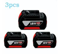 Batterie d'origine neuve pour BOSCH GBA 18V 8.0Ah professionnelle GBA GSR GSB BAT609G BAT622 BAT618G avec indicateur de niveau de carburant 3pcs battery 8.0AH
