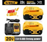 Batterie d'outil électrique 100% originale DeWALT 20V 6000mAh DCB206 DCB205 DCB200 DCF887 DCG405 DCD791 DCF922 DCF850 DCD805 DCD805 X1
