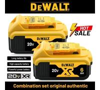 Batterie d'outil électrique Dewalt 20V 6000mAh d'origine DCB206 DCB205 DCB200 DCF887 DCG405 DCD791 DCF922 DCF850 DCD805 BATTERY 6AH X4
