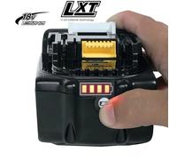 Batterie d'outil Makita 18V 100% originale, sortie de puissance stable de 6,0 Ah, pour outil électrique Makita série LXT 18V, remplacement de la batterie M2TCH 6A